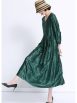 Elegant Black and Gold Floral Maxi Dress - Image 7
