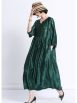 Elegant Black and Gold Floral Maxi Dress - Image 8