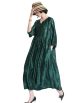 Elegant Black and Gold Floral Maxi Dress - Image 15
