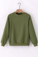 Cozy Cable Knit Long Sleeve Crew Neck Sweater Mini Dress - Image 5