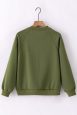 Cozy Cable Knit Long Sleeve Crew Neck Sweater Mini Dress - Image 6