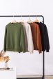 Cozy Cable Knit Long Sleeve Crew Neck Sweater Mini Dress - Image 15