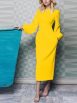 Long-sleeved Elegant Women's Suits Dress - Image 5