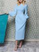 Long-sleeved Elegant Women's Suits Dress - Image 3