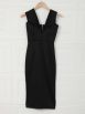 Solid Color Sleeveless Slim Irregular Dress - Image 7