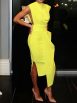Solid Color Sleeveless Slim Irregular Dress - Image 24