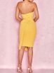 Solid Tube Top Irregular Hip Dress - Image 13